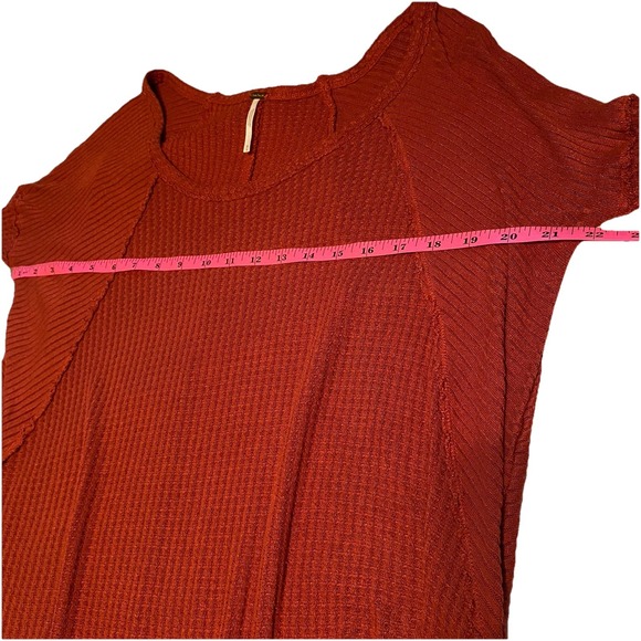 Free People Women's Pink‎ Long Sleeve Blouse Size M - Picture 11 of 12